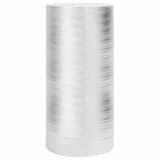 Vidaxl radiatorfolie zilver 25 x 1 m polyetheen
