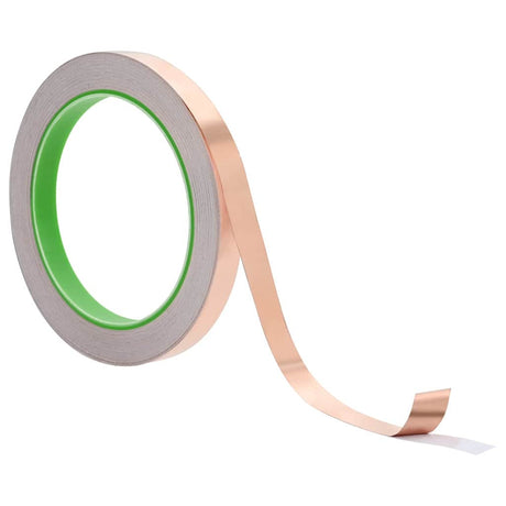 Vidaxl dubbelzijdige kopertape voor slakkenbescherming 10 mm x 20 m