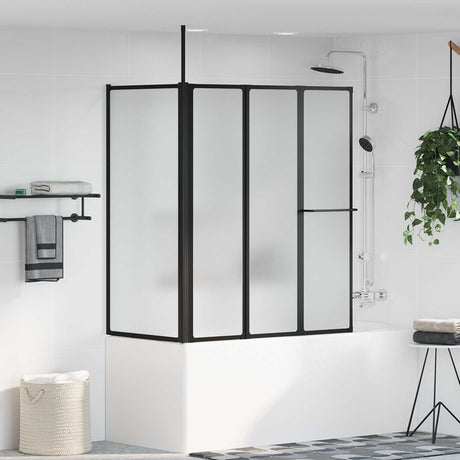 Vidaxl douchescherm wit 120 x 70 x 137 cm aluminium