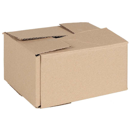 Vidaxl vouwdoos met opslag 50 pcs naturel 20 x 15 x 10 cm karton