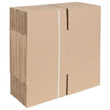 Vidaxl vouwdoos met opslag 50 pcs naturel 20 x 20 x 20 cm karton