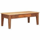 Vidaxl salontafel bruin 110 x 55 x 40 cm massief mango hout