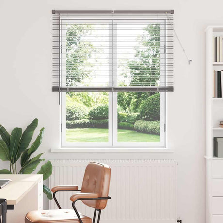 Vidaxl venetiaanse jaloezie zilver 175 x 120 cm 25 mm aluminium