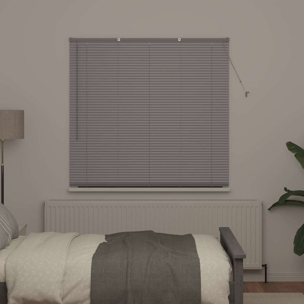 Vidaxl venetiaanse jaloezieën zilver 175 x 145 cm aluminium