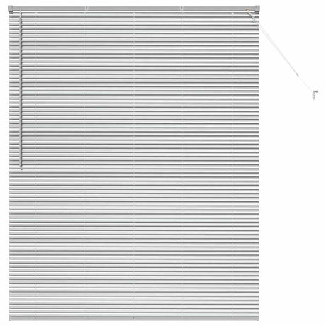 Vidaxl venetiaanse jaloezieën zilver 175 x 145 cm aluminium