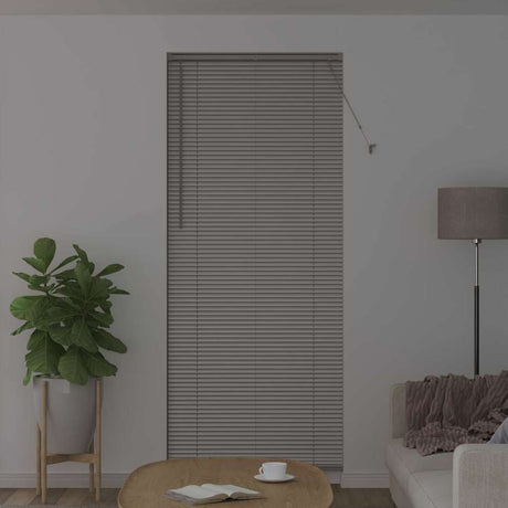 Vidaxl venetiaanse jaloezie zilver 220 x 90 cm 25 mm aluminium