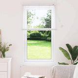 Vidaxl venetiaanse jaloezie wit 130 x 75 cm 25 mm aluminium