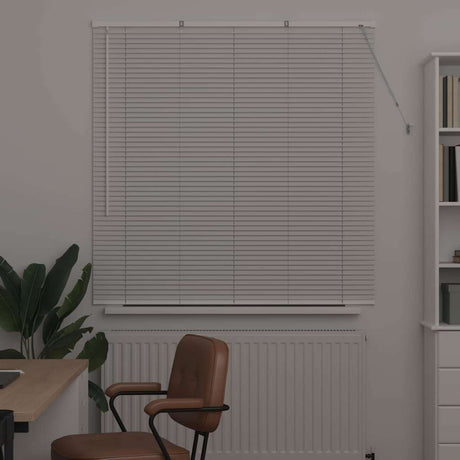 Vidaxl venetiaanse jaloezie wit 130 x 135 cm 25 mm aluminium