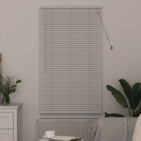 Vidaxl venetiaanse jaloezie wit 175 x 70 cm 25 mm aluminium