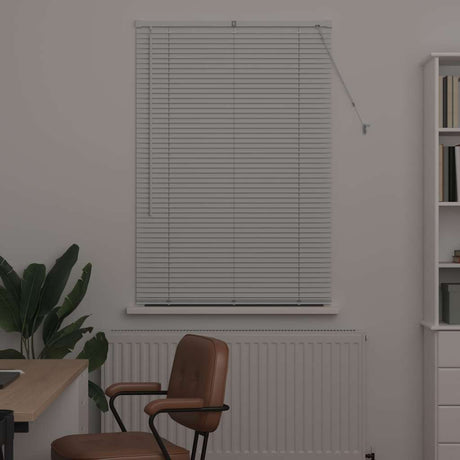 Vidaxl venetiaanse jaloezie wit 175 x 95 cm 25 mm aluminium