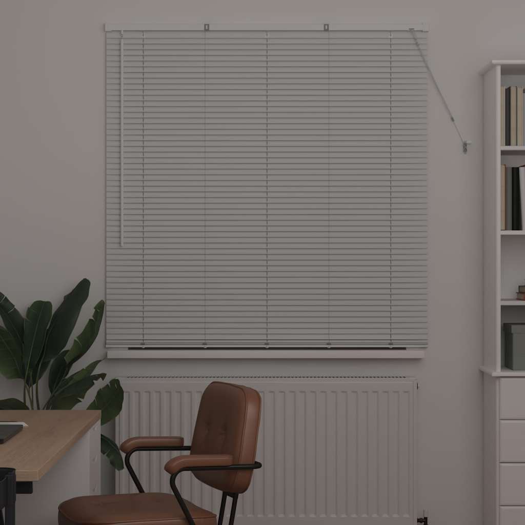 Vidaxl venetiaanse jaloezie wit 175 x 130 cm 25 mm aluminium