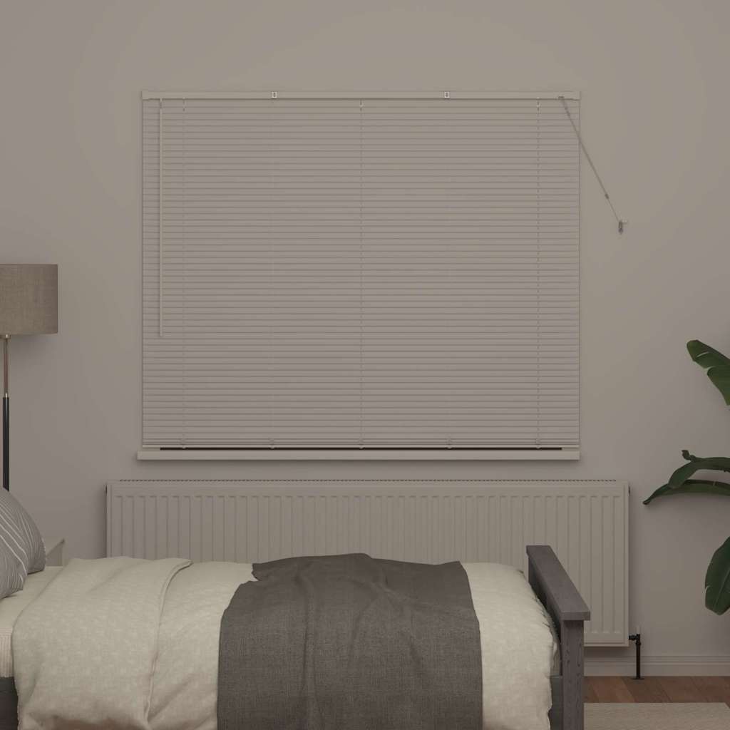 Vidaxl venetiaanse jaloezie wit 175 x 155 cm 25 mm aluminium