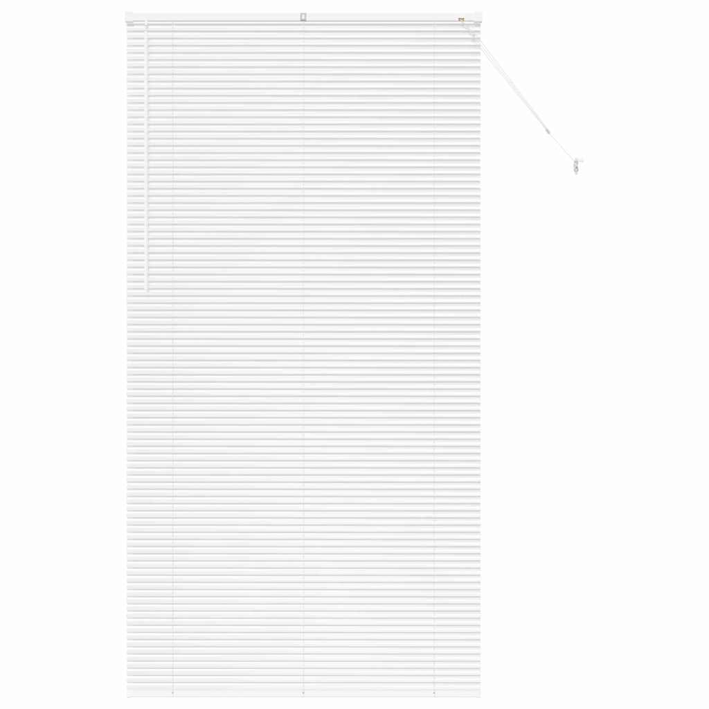 Vidaxl venetiaanse jaloezie wit 220 x 110 cm 25 mm aluminium