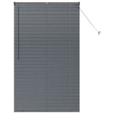 Vidaxl venetiaanse jaloezie donkergrijs 175 x 105 cm 25 mm aluminium