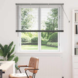 Vidaxl venetiaanse jaloezieën donkergrijs 175 x 130 cm aluminium