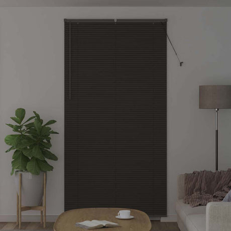 Vidaxl venetiaanse jaloezie donkergrijs 220 x 115 cm 25 mm aluminium