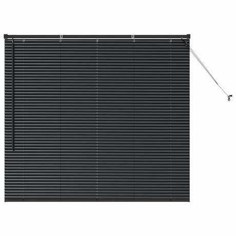 Vidaxl venetiaanse jaloezieën zwart 130 x 145 cm aluminium