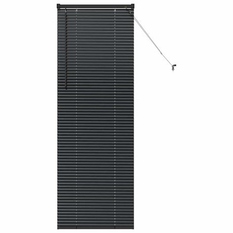 Vidaxl venetiaanse jaloezie zwart 175 x 65 cm 25 mm aluminium