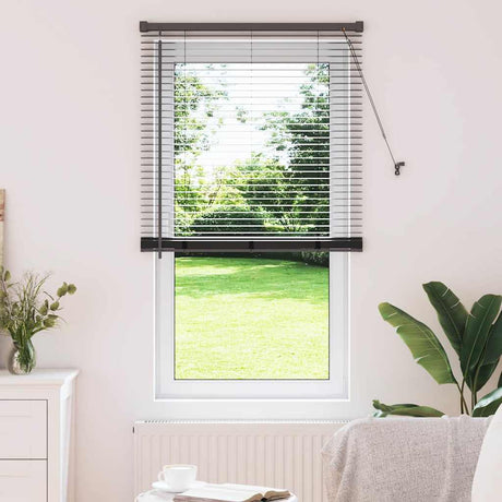Vidaxl venetiaanse jaloezie zwart 175 x 80 cm 25 mm aluminium