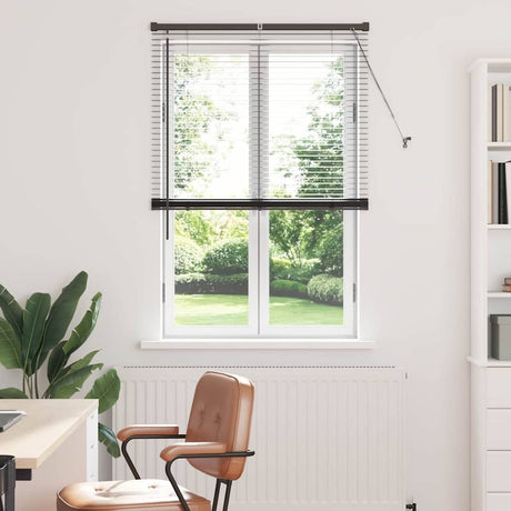 Vidaxl venetiaanse jaloezie zwart 175 x 85 cm 25 mm aluminium