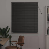 Vidaxl venetiaanse jaloezie zwart 175 x 120 cm 25 mm aluminium