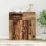 Vidaxl dressoir oudhout 78 x 38 x 80 cm bewerkt hout