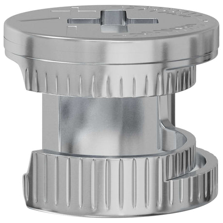 Vidaxl cam lock moeren 8372 st zilver metaal