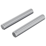 Vidaxl draadstaaf 2 st zilver 8 x 55 mm staal