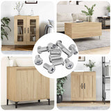Vidaxl slotmoer 2857 pcs nikkel staal