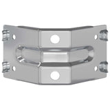 Vidaxl beugel 212 pcs verzinkt 106 x 55 x 1,5mm staal