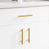 Vidaxl kasthandgreep 12 pcs goud 150 mm roestvrij staal