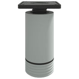 Vidaxl meubelpoten verstelbaar 2 pcs wit 64 x 64 x 100 mm pp