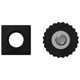 Vidaxl meubel levelers verstelbaar 2 pcs zwart m6 pp