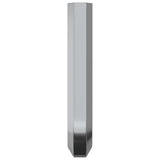 Vidaxl zeskantsleutel 12 pcs zilver 32 x 86 mm staal