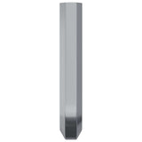 Vidaxl zeskantsleutel 12 pcs zilver 32 x 86 mm staal
