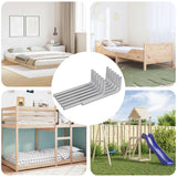 Vidaxl zeskantsleutel 2118 pcs zilver 32 x 86 mm staal