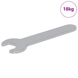 Vidaxl schroefsleutel 2027 pcs zilver 10 mm ijzer