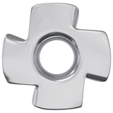 Vidaxl gestanste t-moer 2 pcs zilver m6 mm staal