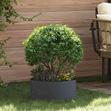 Vidaxl plantenring 5 st antraciet 40 x 40 x 20 cm koudgewalst staal