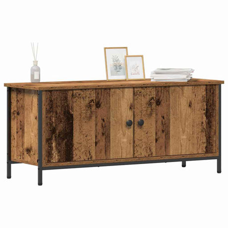 Vidaxl tv-kast 100 x 35 x 45 cm oud hout bewerkt hout