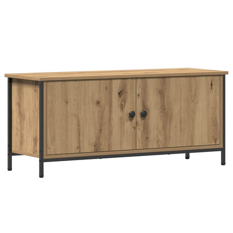 Vidaxl tv-kast 100 x 35 x 45 cm artisan eiken bewerkt hout