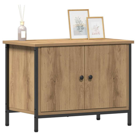 Vidaxl tv-kast 60 x 35 x 45 cm artisan eiken bewerkt hout