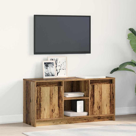 Vidaxl tv eenheden 100 x 34 x 50 cm bruin bewerkt hout