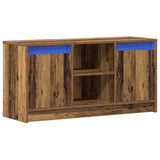 Vidaxl tv eenheden 100 x 34 x 50 cm bruin bewerkt hout