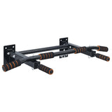 Vidaxl optrekstang zwart en rood 92 x 51 x 18 cm gepoedercoat staal