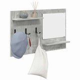 Vidaxl wandgemonteerde kapstok muurmontage beton grijs 90 x 10 x 50 cm