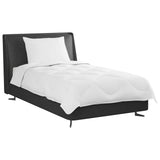 Vidaxl zomer dekbed met kussen 2 st wit microvezel