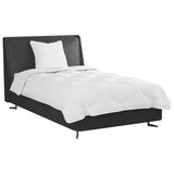 Vidaxl dekbed set met kussen 2 pcs wit microfibre