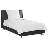 Vidaxl dekbed set met kussen 2 st wit microfibre