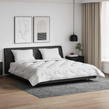 Vidaxl dekbed met kussen 3 st wit microfibre